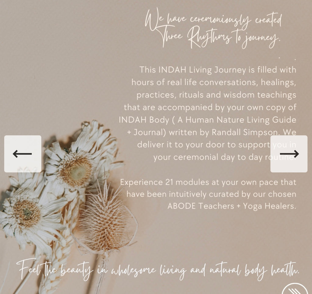 INDAH Living Journey: A Home Rhythm for Feeling Beauty & Inner Harmony