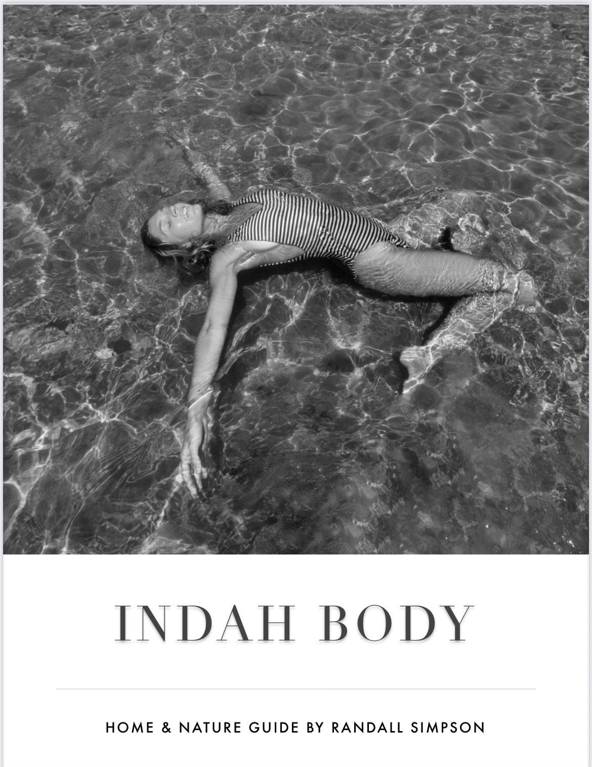 INDAH Body Journal: The Beautiful One Living Journal (Digital Edition)
